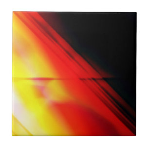 Abstracte keramische tapijten tegeltje