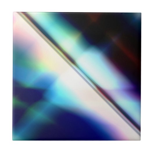 Abstracte keramische tapijten tegeltje (Voorkant)