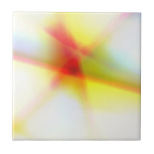 Abstracte keramische tapijten tegeltje