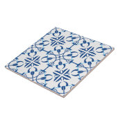 Abstracte keramische tapijten tegeltje (Zijkant)