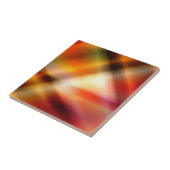 Abstracte keramische tapijten tegeltje (Zijkant)