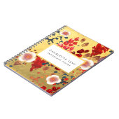 Abstracte kersenbloesem Azië Japan geïnspireerde k Notitieboek (Linkerzijde)