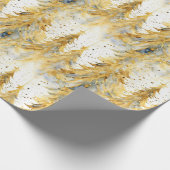 Abstracte kerst cadeaupapier (Hoek)