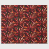 Abstracte kerst cadeaupapier (Vlak)