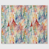 Abstracte kerst cadeaupapier (Vlak)