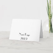 Abstracte kerst feestdagen kaart (Achterkant)