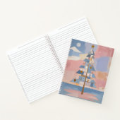 Abstracte Kerst Geometrie Notitieboek (Binnen)