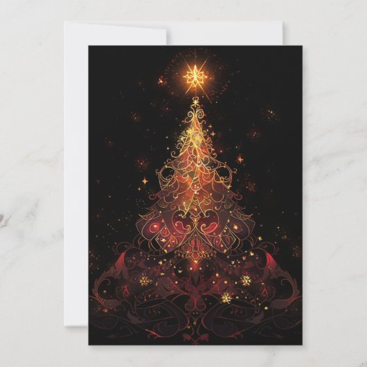 Abstracte Kerst Kaarten -  Kerst Kaarten (Voorkant)