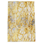 Abstracte kerst medium cadeauzakje (Achterkant)