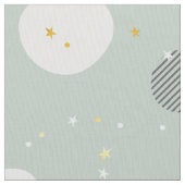 Abstracte kerstballen Modern Pattern Stof (Close Up)