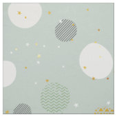 Abstracte kerstballen Modern Pattern Stof (Swatch)