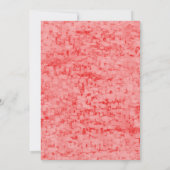 Abstracte kerstbomen in kleurrijke pixels kaart (Achterkant)