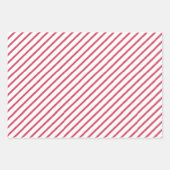 Abstracte kerstbomen Scandinavisch patroon Inpakpapier Vel (Voorkant 3)