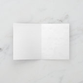 Abstracte kerstboom kerst Kaart (Binnen)