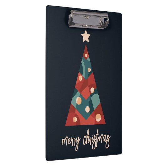 Abstracte kerstboom klembord (Rechts)