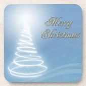 Abstracte kerstboom onderzetter (Voorkant)