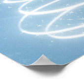 Abstracte kerstboom poster (Hoek)