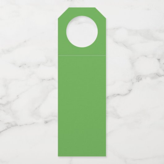 Abstracte kerstboomfeestdag flessenhanger (Achterkant)