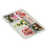 Abstracte kerstboompijn Foto-collage Magneet (Rechterzijde)