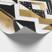 abstracte kerstdiamanten inpakpapier (Hoek)