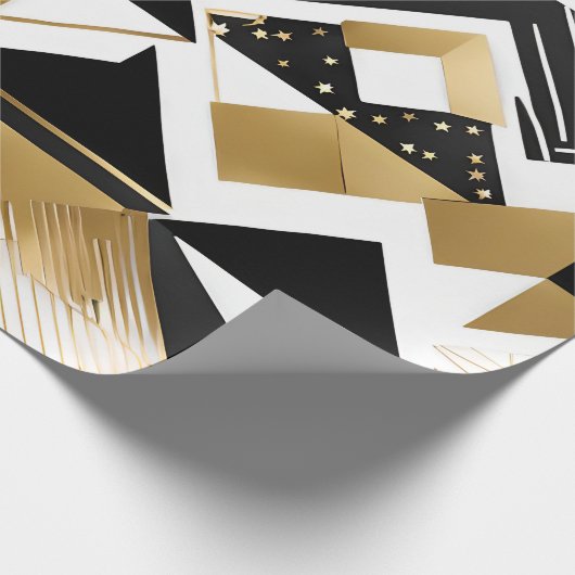 abstracte kerstdiamanten inpakpapier (Hoek)