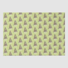 Abstracte kerstfeestdag met vrolijk kerstlef tissuepapier