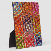 Abstracte kerstkleuren Collectie. Fotoplaat (Zijkant)