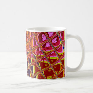 Abstracte Kerstkleuren Collectie. Koffiemok