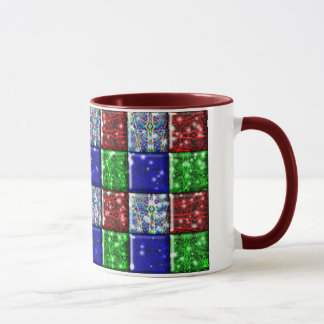 Abstracte kerstmok mok