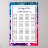 ABSTRACTE kerststerren met 160 zitplaatsen Poster (Voorkant)