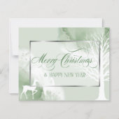 Abstracte kerstvakantiewinter (Voorkant)