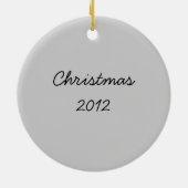 Abstracte kerstversiering met Dragonfly Keramisch Ornament (Achterkant)