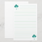 Abstracte kettingpull-schilderijen briefpapier (Voorkant / Achterkant)