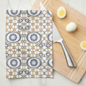 Abstracte keukenhanddoek (Quarter Fold)