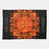 Abstracte keukenhanddoek voor de zinking (Horizontaal)