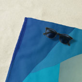 Abstracte keukenhanddoek voor het landschap strandlaken (In situ)