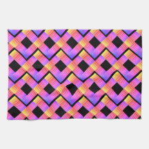 Abstracte keukenhanddoeken