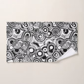 abstracte keukenkasten bad handdoek (Handdoek)