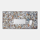 Abstracte kiezelstenen bureaumat (Keyboard & Muis)