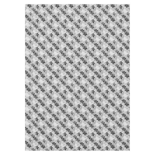 Abstracte kinder cartoon bloembloemen florale retr tafelkleed (Voorkant)