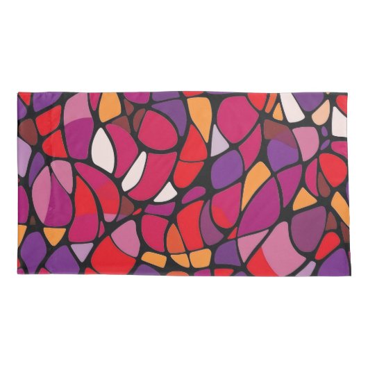 Abstracte King Pair Kussenslopen (Achterkant-Links)