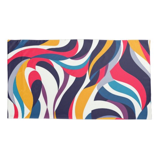 Abstracte King Pair Kussenslopen (Achterkant-Links)