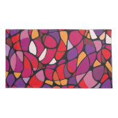 Abstracte King Single Kussensloop (Achterkant)