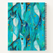 Abstracte Kittens Notitieboek (Achterkant)