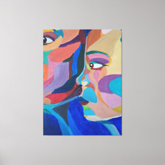 Abstracte Klassieke Kunstvorm Canvas Afdruk