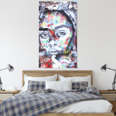 Abstracte Klassieke Kunstvorm Canvas Afdruk (Insitu (Slaapkamer))
