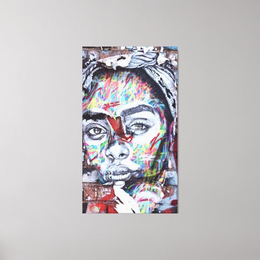 Abstracte Klassieke Kunstvorm Canvas Afdruk (Voorkant)