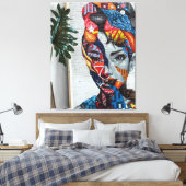 Abstracte Klassieke Kunstvorm Canvas Afdruk (Insitu (Slaapkamer))