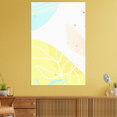 Abstracte Klassieke Kunstvorm Canvas Afdruk (Insitu (Woonkamer))