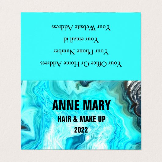 Abstracte klasstijl  gekleurde grijze stangpatrone visitekaartje (Buitenkant ongevouwen)